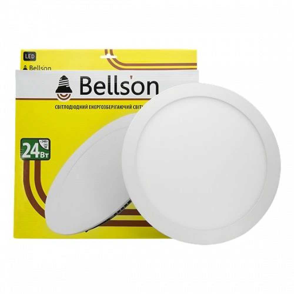 Светодиодная панель Bellson встраиавемая круг 24W 4000K
