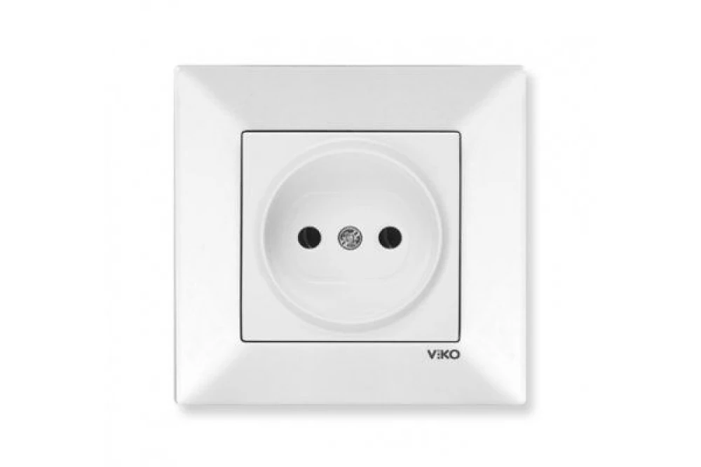 Viko Meridian белый Розетка 1-я