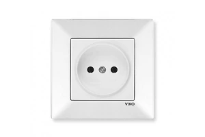 Viko Meridian белый Розетка 1-я