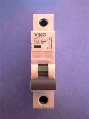 Автоматический выключатель 50A 1 полюсный 1P C 4,5kA Viko