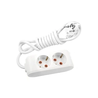 Удлинитель  5м 2 гнезда без заземления  Viko Multi-Let