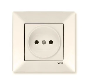 Viko Meridian крем Розетка 1-я