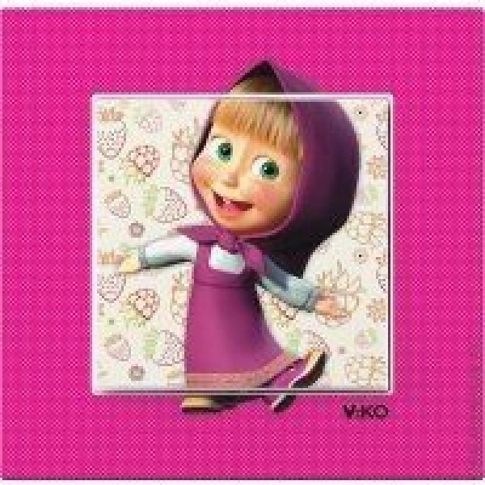 Viko Karre Kids Маша и малина Розетка 1-я с крышкой