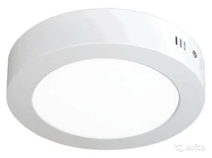 Светодиодная панель Bellson накладная круг 12W 6000K