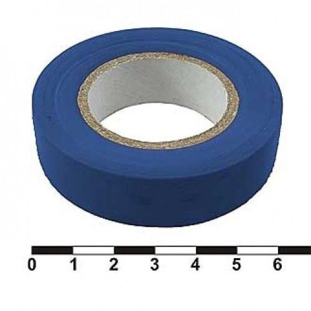 Изолента 0,13ммх16ммх9м синий RIGHT HAUSEN