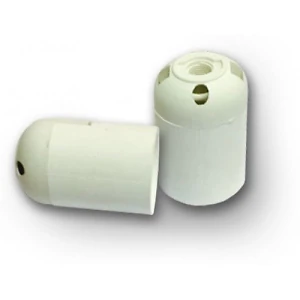 Патрон Е27 пластиковый LM107
