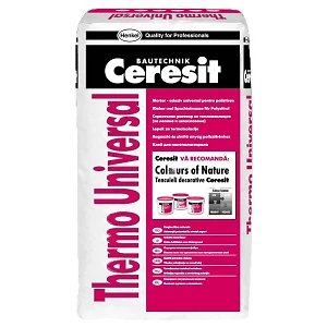 Клей-армирование для пенополистирола Ceresit Thermo Universal 25 кг