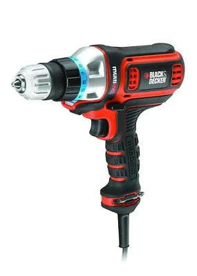 Шуруповерт сетевой (дрель-шуруповерт) 300Вт 700 об.10мм MT350K-QS BLACK&DECKER
