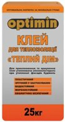Клей-армирование для пенополистирола Optimin Теплый Дом 25 кг
