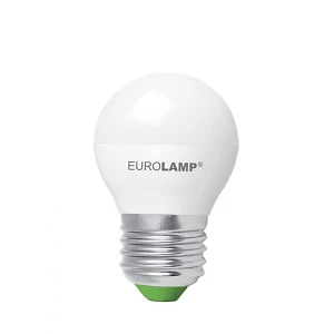 Лампа светодиодная шар 5Вт  220В Е27 4000K НАБОР 1+1 Eurolamp LED-G45-05274(Е)