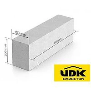 Газобетон UDK_SB 500 600x200x150 B 2,5