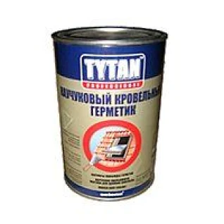 Мастика кровельный битумно-каучуковый (черн.) Tytan 1кг