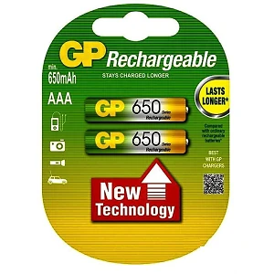 Аккумулятор  GP  65 АААHC-U2 NIMH R-03 650mAh 1шт