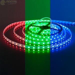 Лента светодиодная разноцветная 1м B-LED 5050-60 RGB негерметичная