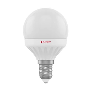 Лампа светодиодная шар 4Вт  220В Е14 2700К Electrum A-LB-0532