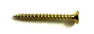 Шуруп универсальный с потайной головкой 4,0х45мм [РZ2] цинк желтый