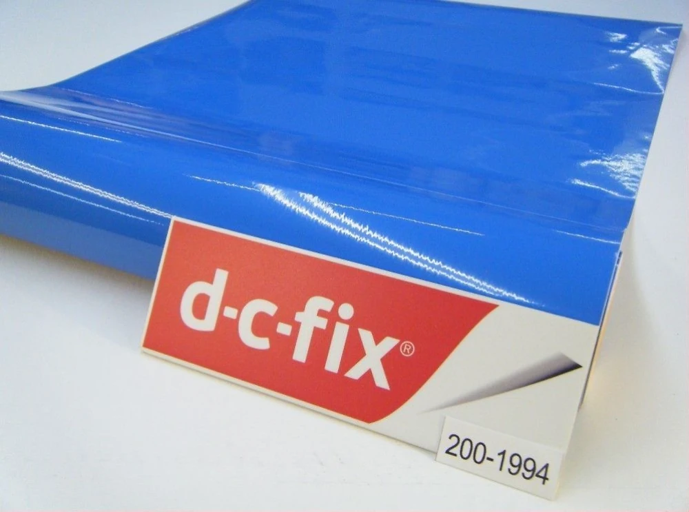 Самоклеющаяся пленка D-C-Fix 45см х 15м Df 200-1994 (Синяя)
