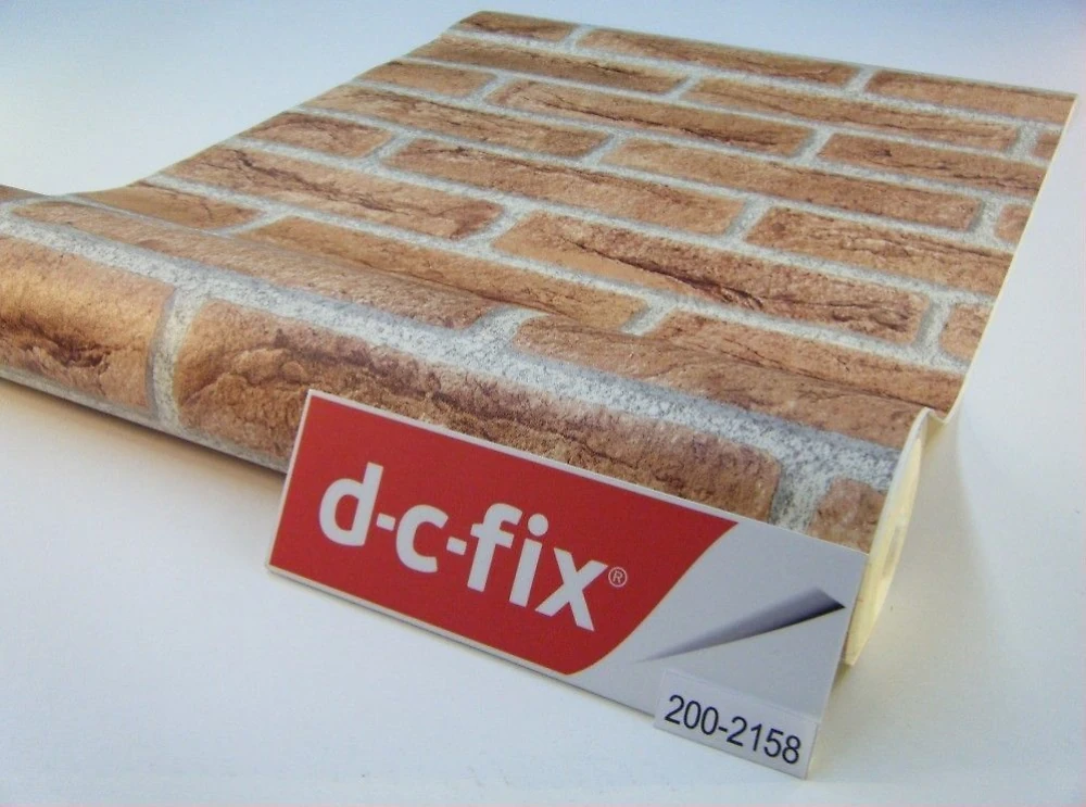 Самоклеющаяся пленка D-C-Fix 45см х 15м Df 200-2158 (Коричневый кирпич)