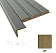 Декоративный угол универсальный  МДФ 0354 Дуб  54 х 3 х 2800 (1 шт.)