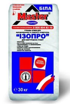 Шпатлевка гипсовая стартовая Мастер- Izopro 30 кг