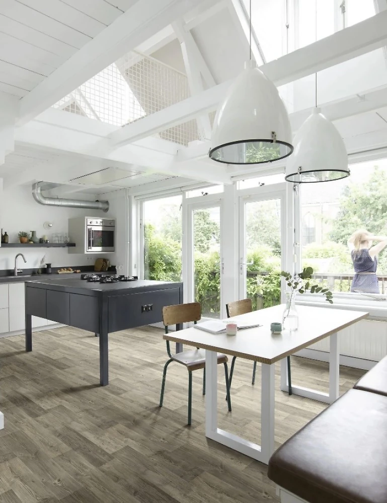 Линолеум BEAUFLOR 696 D SUPREME BARN PINE Ширина 3/4 м