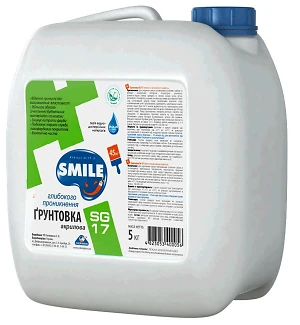 Грунтовка Smile SG-17  5л  глубокого проникновения