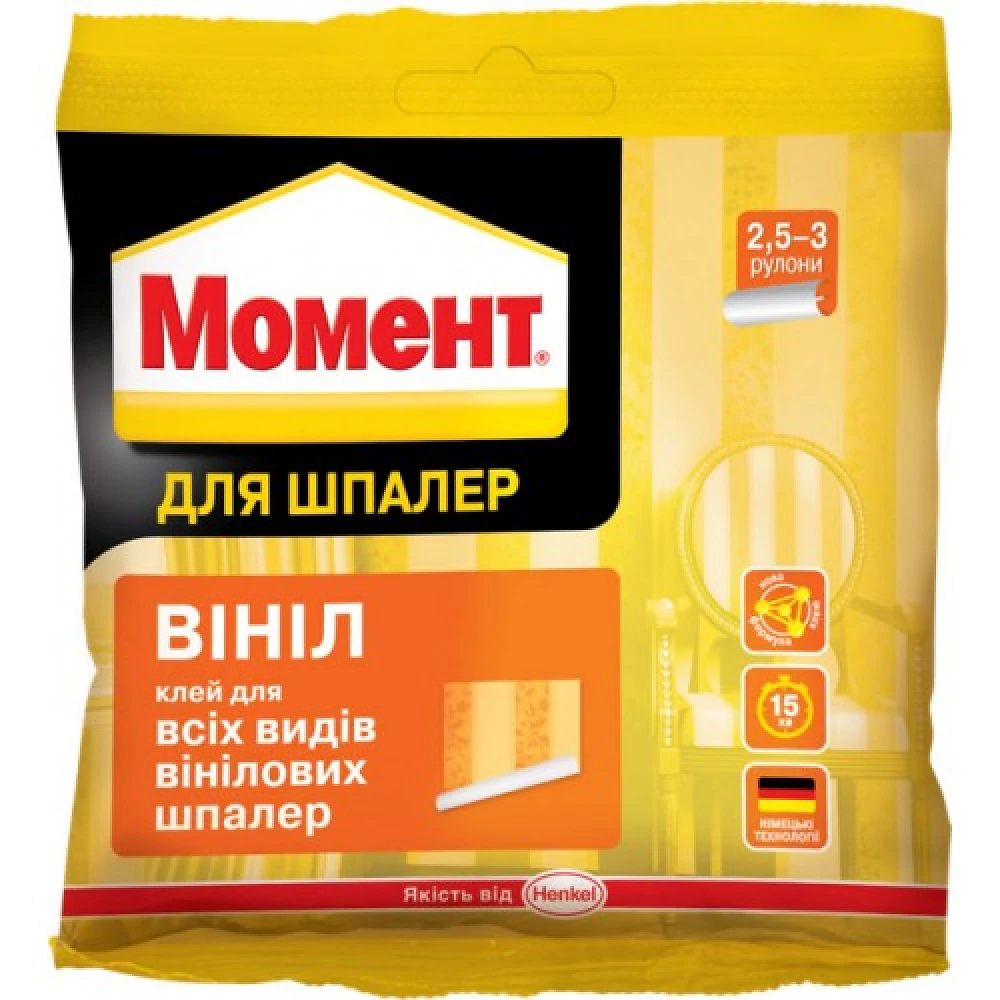 Клей для обоев Момент Флизелин 250 г (25-30 м2)