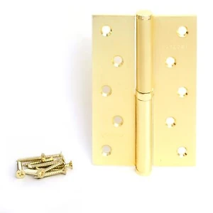 Петли APECS 125x75-B-GM-Левые (Золото матовое)