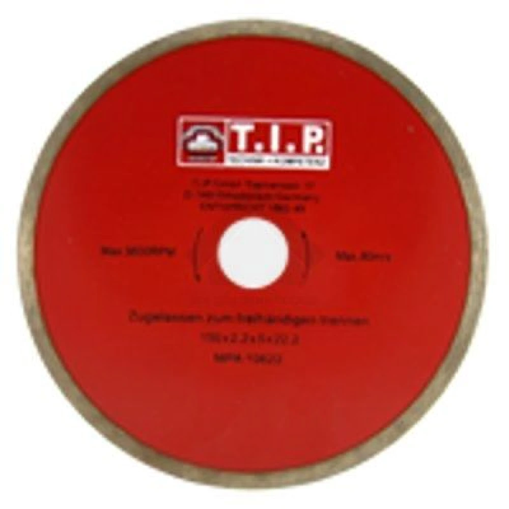 Диск отрезной алмазный 125*22,2мм плитка T.I.P. 07503003
