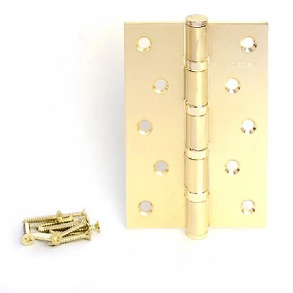 Петли APECS 125x75-B4-GM-Универсальная (Золото матовое)