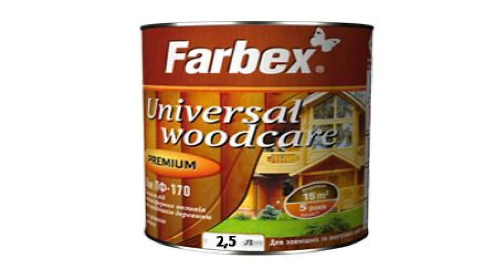 Лак Для внутренних и наружных работ ПФ-170 Farbex глянцевый  2,5 л