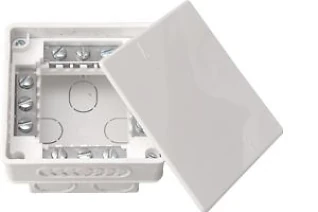 Коробка монтажная К-212 с клемами квадратная