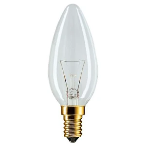 Лампа свеча прозрачная 60Вт 220В E14 'Philips'