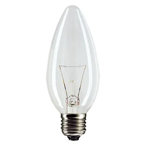 Лампа свеча прозрачная 40Вт 220В E27 'Philips'
