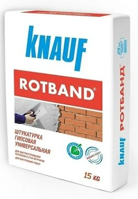 Шпатлевка гипсовая Knauf Rotband 15 кг