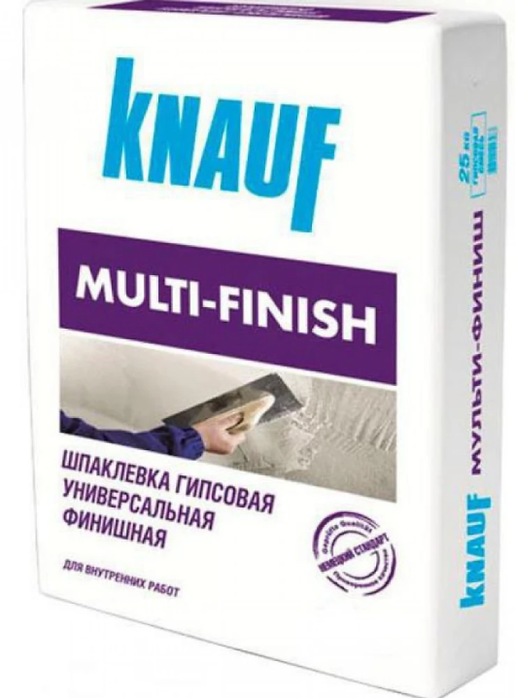 Шпатлевка гипсовая Knauf Multifinish 25 кг