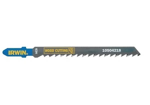 Полотно на эл.лобзик (пилка) по дереву,  ДВП, ДСП,   6-100мм Irwin T144D