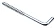 Шуруп с L крюком  6,0х65/70