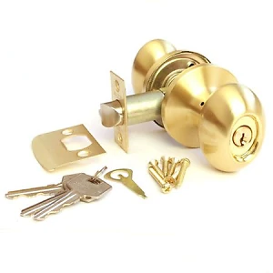 Ручка круглая ключ Apecs 6093-01-GM