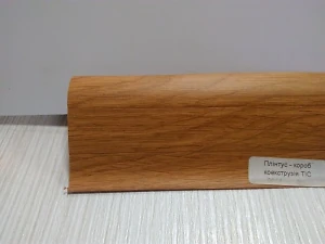 Плинтус кабельканал с резинкой ТИС 2,5м (вяз)
