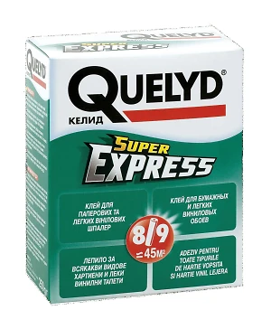 Клей для обоев QUELYD Express super 250 г (45 м2)