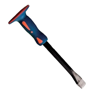 Зубило ручное плоское 23*16*250мм рукоятка из стекловолокна Intertool UT-3125
