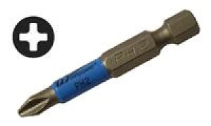 Бита PH2  70мм с насечкой (1,4' шестигранник) Whirlpower