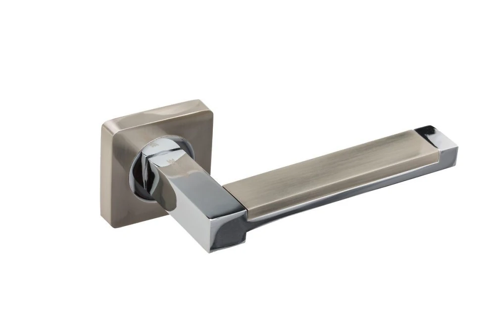 Ручка на розетке Gavroche PLATINUM Pt  Z3  цвет SN/CP (хром/сатин)