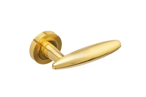 Ручка на розетке Gavroche FERRUM Fe  Z2 цвет SB/PB (золото/матовое золото)